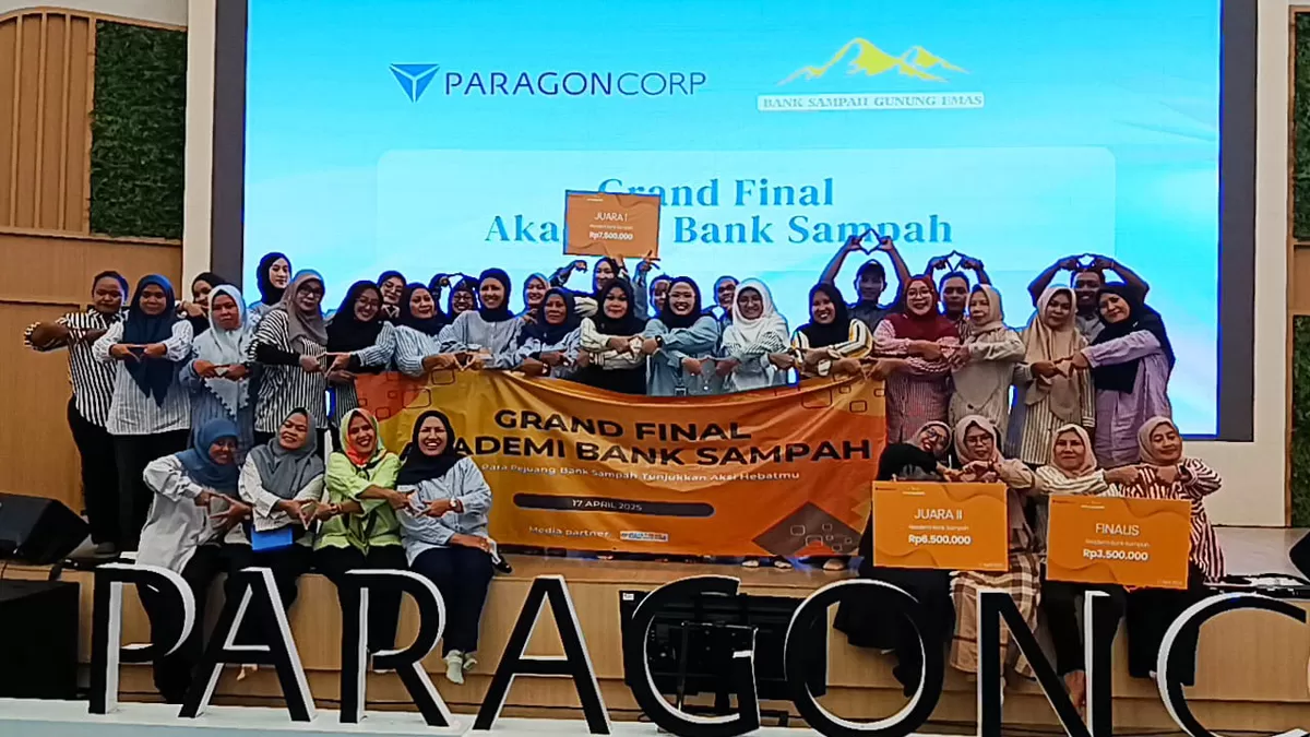 Kolaborasi Bank Sampah Gunung Emas Dan PT Paragon Technology and Innovation
